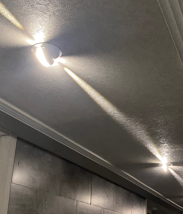 LED 수르르 타공 75mm 3인치 레이저 원형 반매입 8W